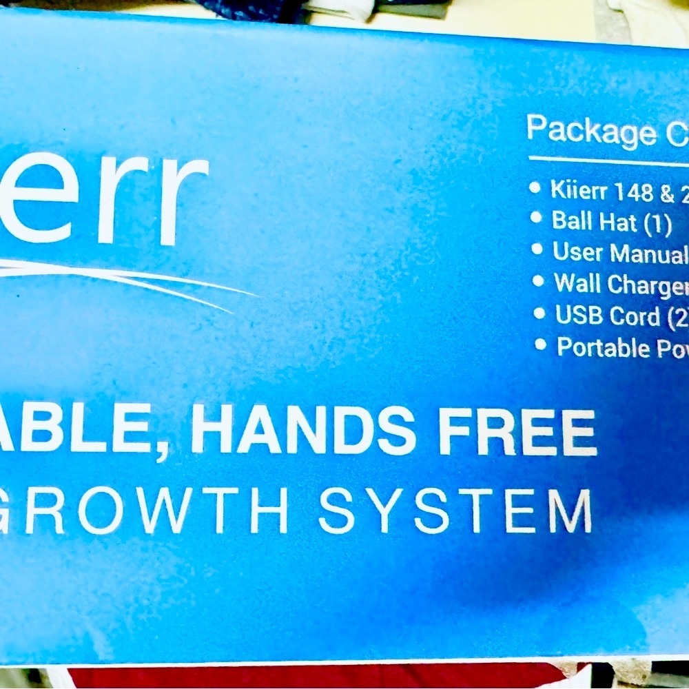 Blue Hair Growth System